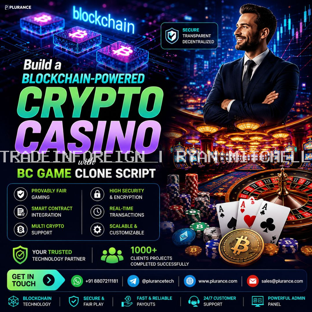 Build a Blockchain-Powered Crypto Casino with BC Game Clone Script