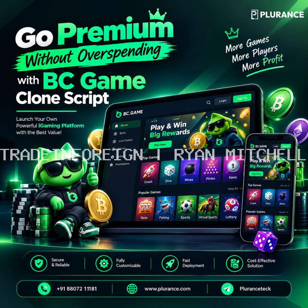 Premium Gaming, Budget-Friendly BC Game Clone Script