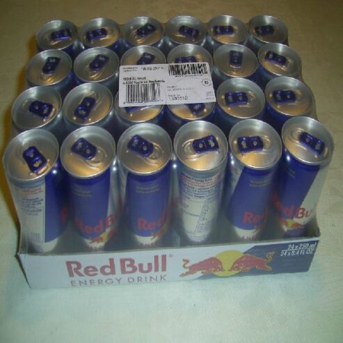 New Batch Of Red Bull Energy Drink 250ml x 24 cans Available For Export