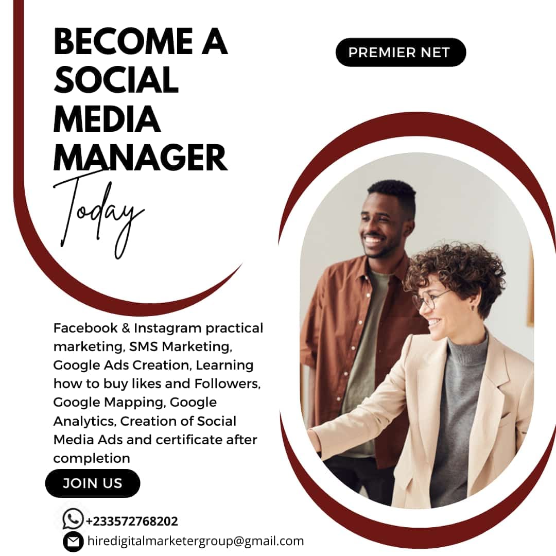 Become a Social Media Manager Today
