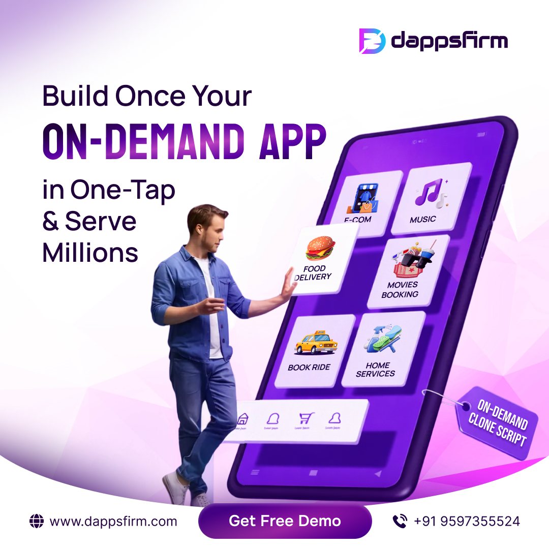 Best-in-Class On-Demand Clone Script to Dominate the On-Demand Economy