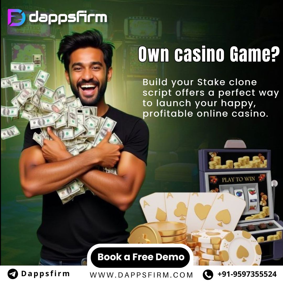Stake Clone Script with Advanced Features – Low Cost & High ROI Gaming Solution